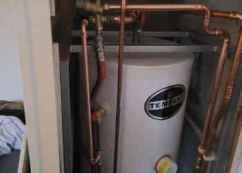 Unvented Cylinder Installation